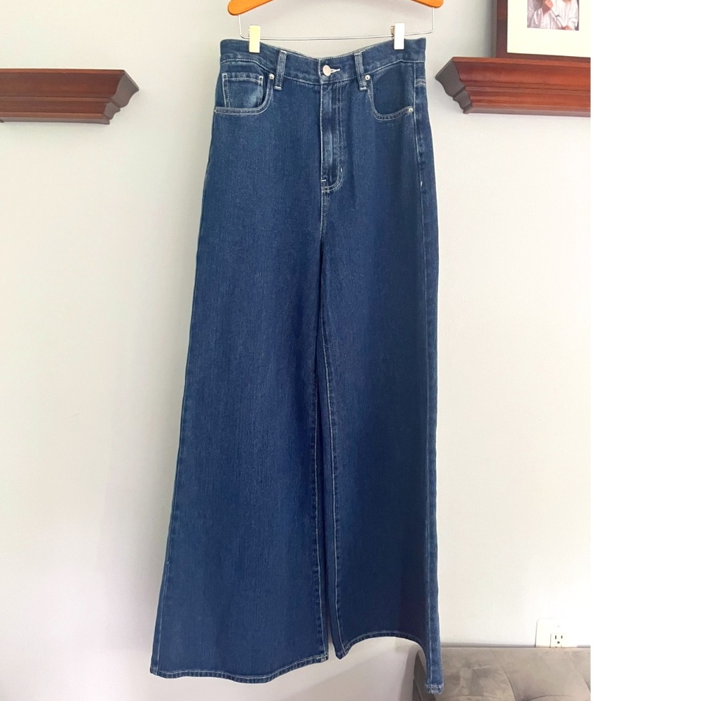 PacSun Dark Wash Extreme Wide Leg Jeans